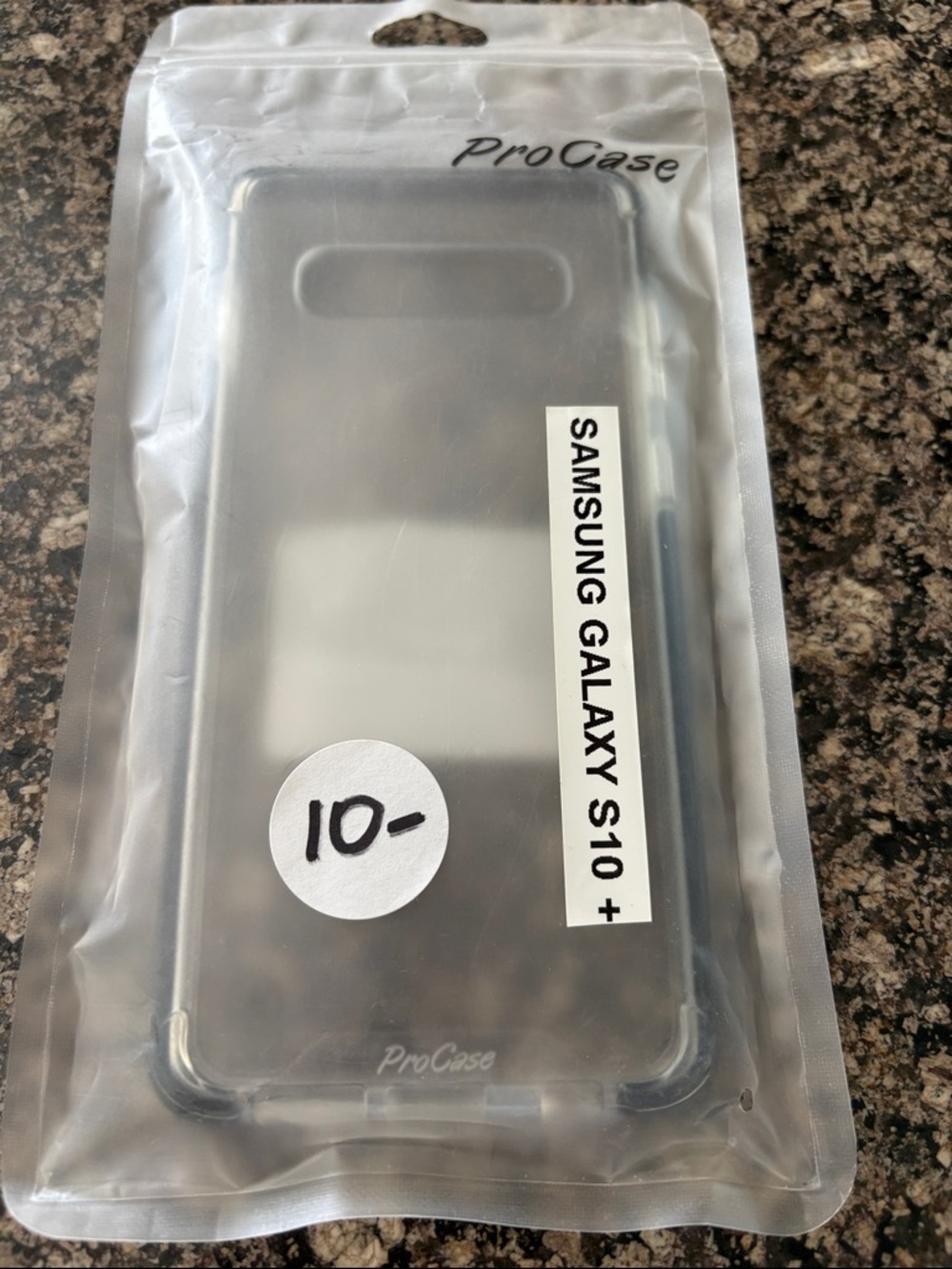 ProCase Samsung Galaxy S10+ Matte Black Protective Case